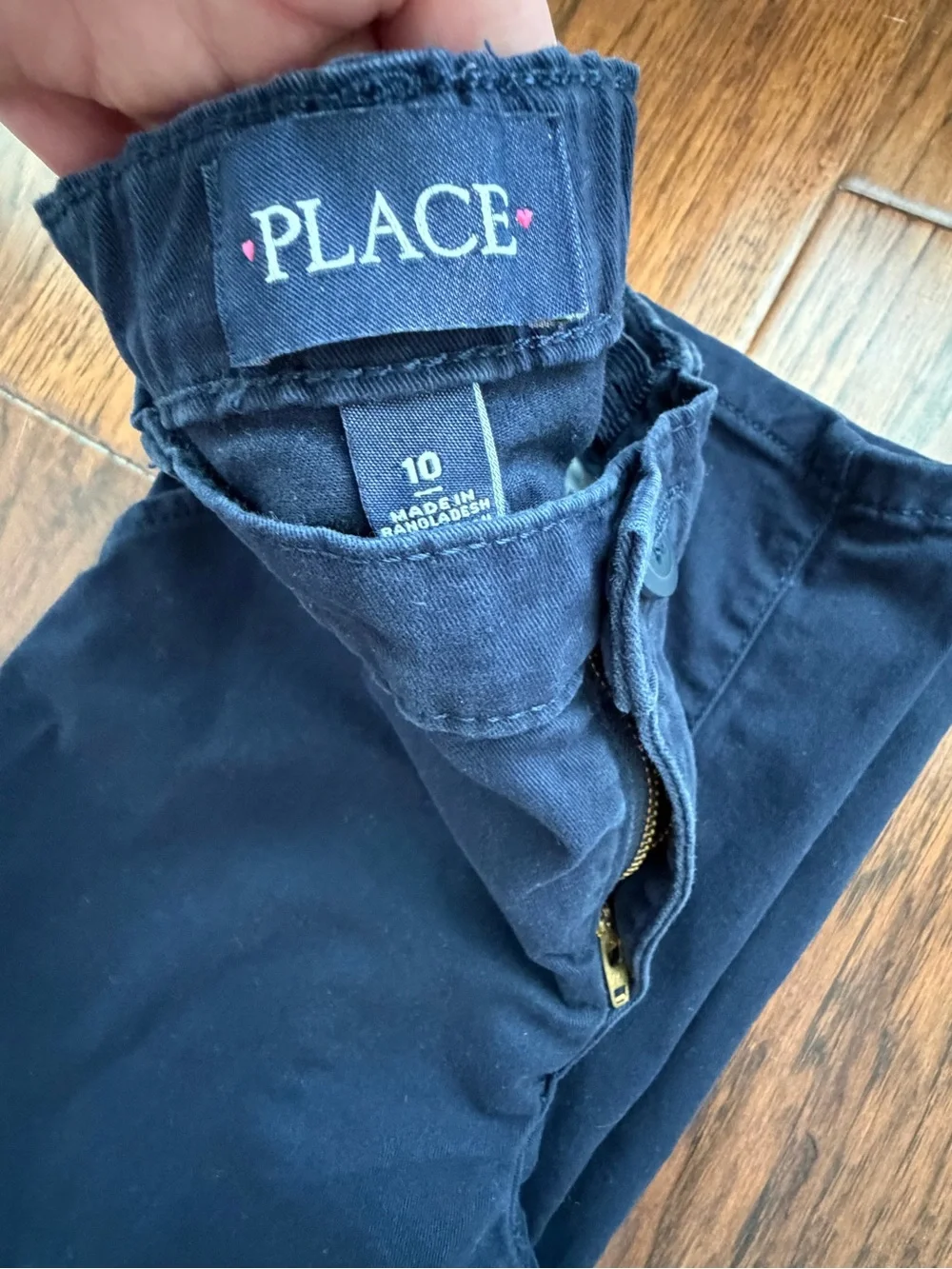 Chino Pants Uniform Navy